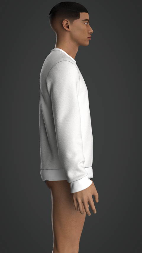 SEWING PATTERN M016: MEN'S REGULAR SWEATER