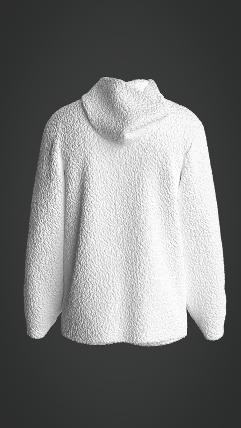 SEWING PATTERN M022: MEN'S HOODIE WITH CF HALF ZIP