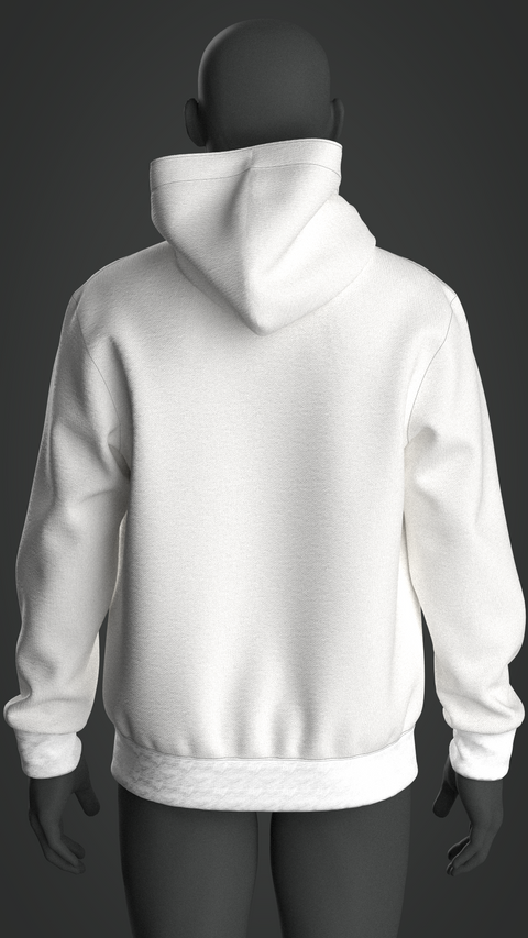 SEWING PATTERN M023: MEN'S REGULAR HOODIE WITH CF ZIP