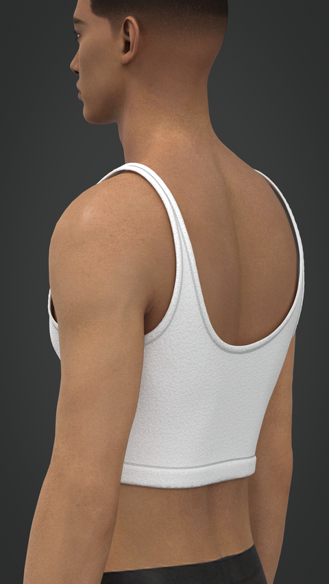 SEWING PATTERN M002: MEN'S TANK CROP TOP