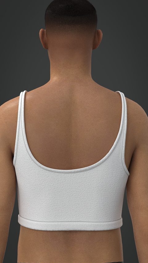 SEWING PATTERN M002: MEN'S TANK CROP TOP