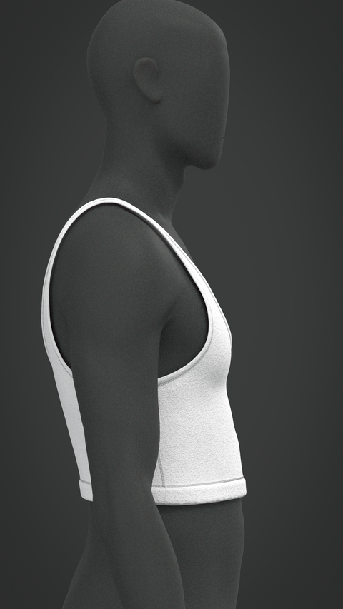 SEWING PATTERN M002: MEN'S TANK CROP TOP