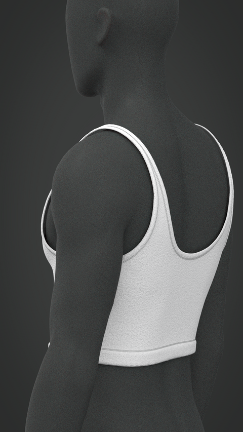 SEWING PATTERN M002: MEN'S TANK CROP TOP