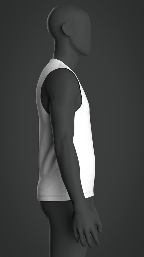 SEWING PATTERN M001: MEN'S TANK TOP BASE LAYER