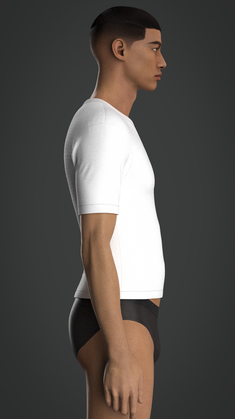 SEWING PATTERN M003: MEN'S FITTED T-SHIRT