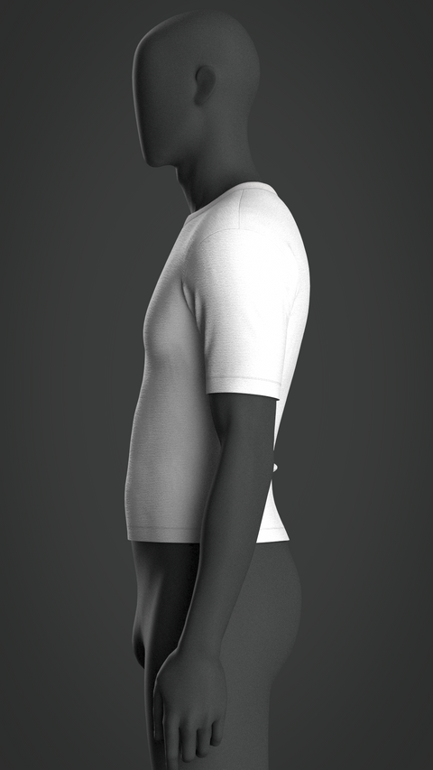 SEWING PATTERN M003: MEN'S FITTED T-SHIRT