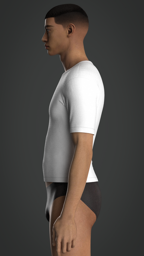 SEWING PATTERN M003: MEN'S FITTED T-SHIRT