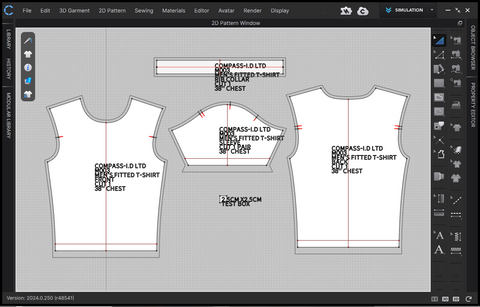 SEWING PATTERN M003: MEN'S FITTED T-SHIRT