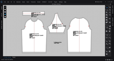 SEWING PATTERN M004: MEN'S FITTED RAGLAN T-SHIRT