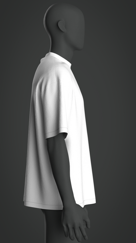 SEWING PATTERN M005: MEN'S OVERSIZED T-SHIRT