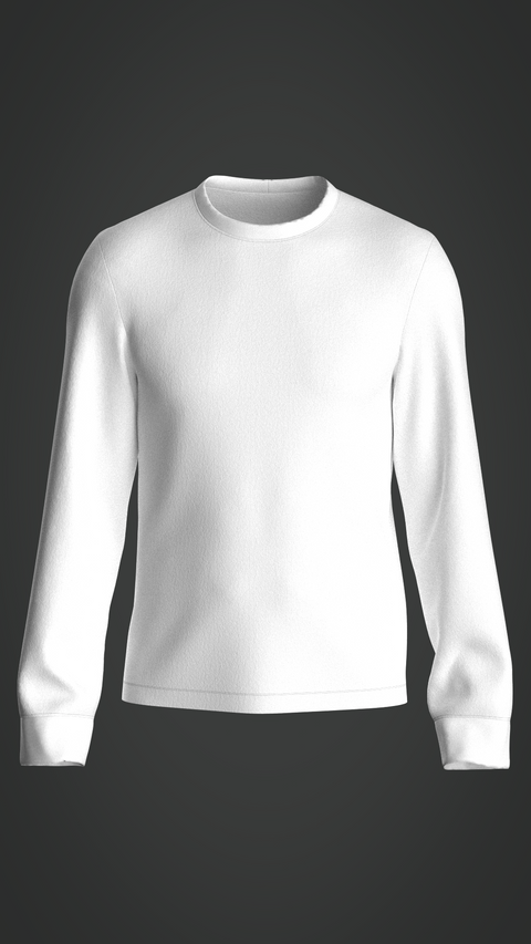 SEWING PATTERN M009: MEN'S LONG SLEEVE T-SHIRT