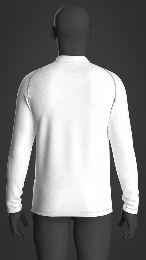 SEWING PATTERN M010: MEN'S FITTED LONG SLEEVE RAGLAN T-SHIRT A