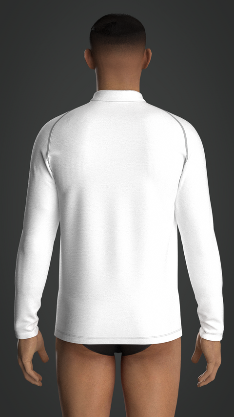 SEWING PATTERN M010: MEN'S FITTED LONG SLEEVE RAGLAN T-SHIRT A