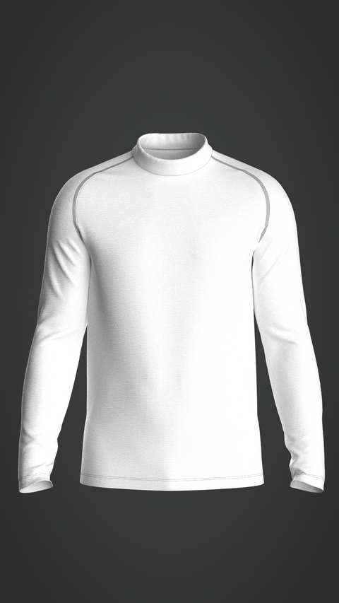 SEWING PATTERN M010: MEN'S FITTED LONG SLEEVE RAGLAN T-SHIRT A