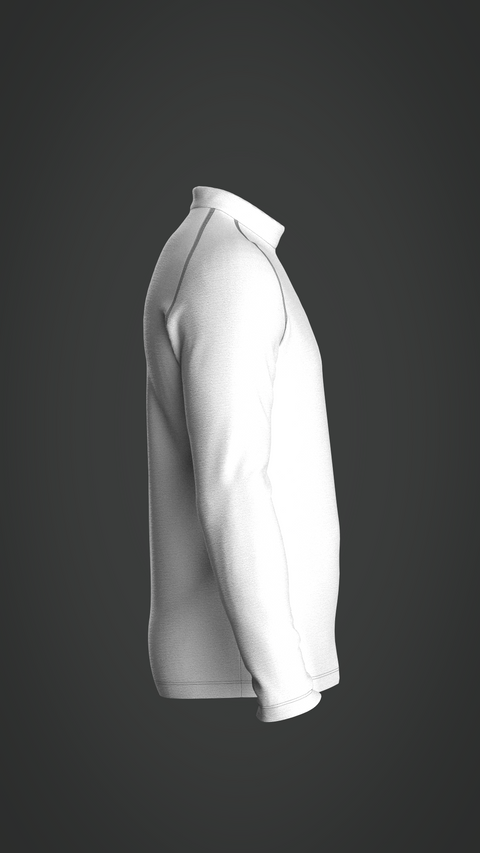 SEWING PATTERN M010: MEN'S FITTED LONG SLEEVE RAGLAN T-SHIRT A