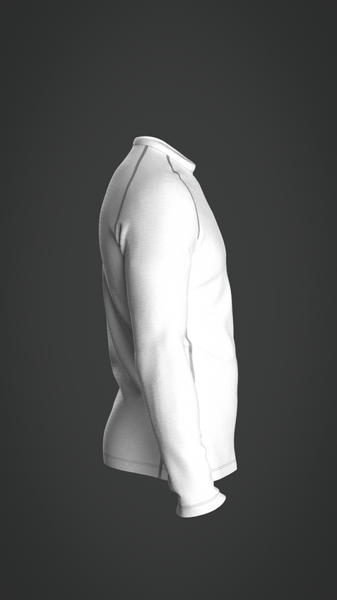 SEWING PATTERN M011: MEN'S FITTED LONG SLEEVE RAGLAN T-SHIRT B