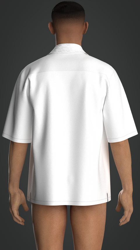SEWING PATTERN M014: MEN'S UNIFORM POLO SHIRT