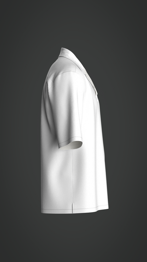 SEWING PATTERN M014: MEN'S UNIFORM POLO SHIRT