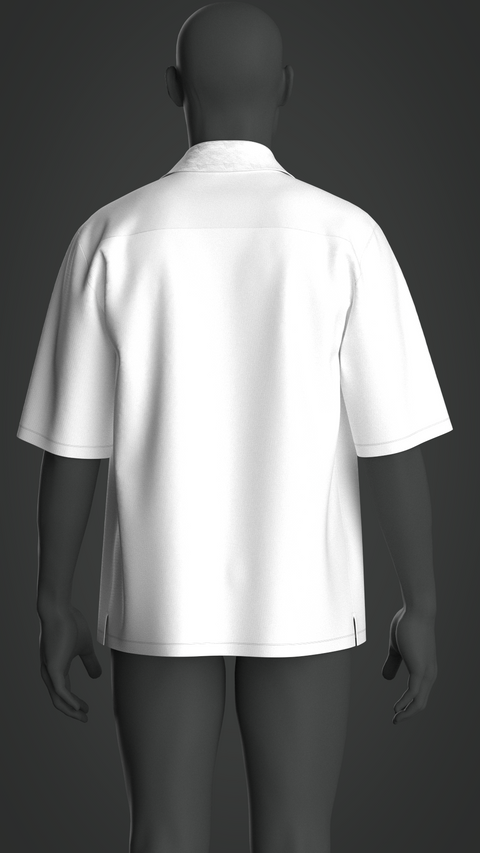 SEWING PATTERN M014: MEN'S UNIFORM POLO SHIRT