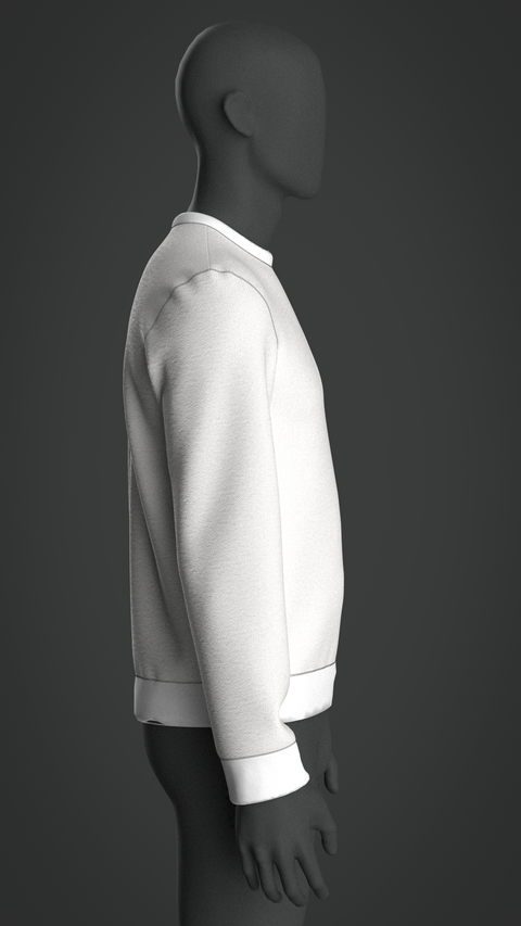 SEWING PATTERN M016: MEN'S REGULAR SWEATER