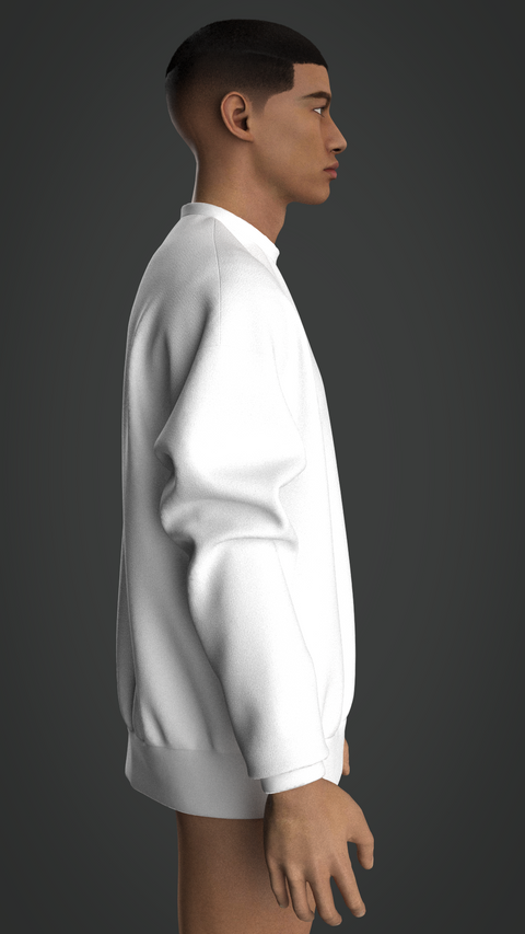 SEWING PATTERN M018: MEN'S OVERSIZED SWEATER