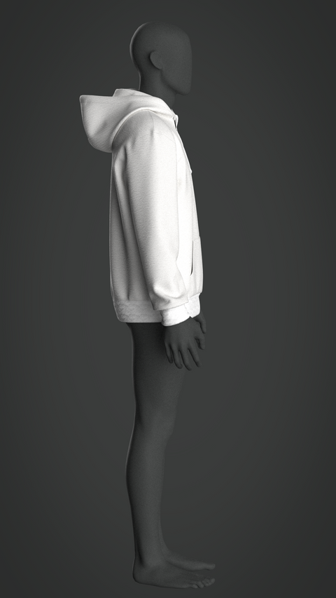 SEWING PATTERN M020: MEN'S REGULAR HOODIE