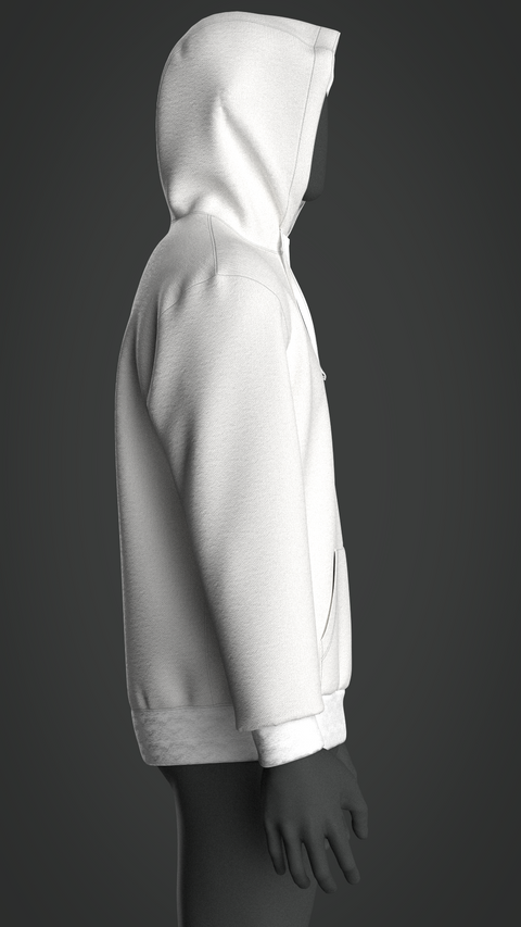 SEWING PATTERN M020: MEN'S REGULAR HOODIE
