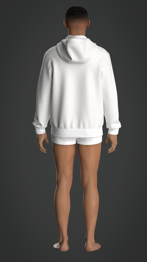 SEWING PATTERN M020: MEN'S REGULAR HOODIE