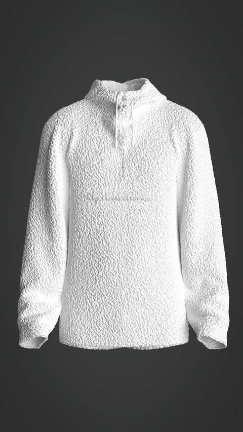 SEWING PATTERN M022: MEN'S HOODIE WITH CF HALF ZIP