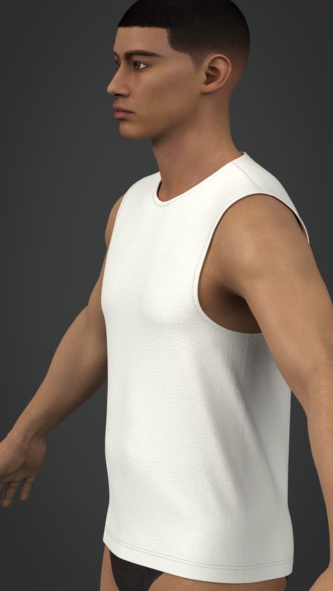 SEWING PATTERN M001: MEN'S TANK TOP BASE LAYER