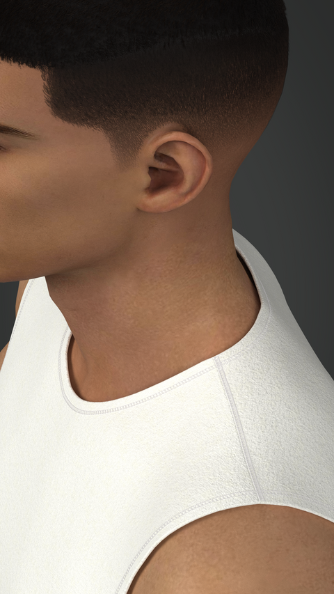 SEWING PATTERN M001: MEN'S TANK TOP BASE LAYER