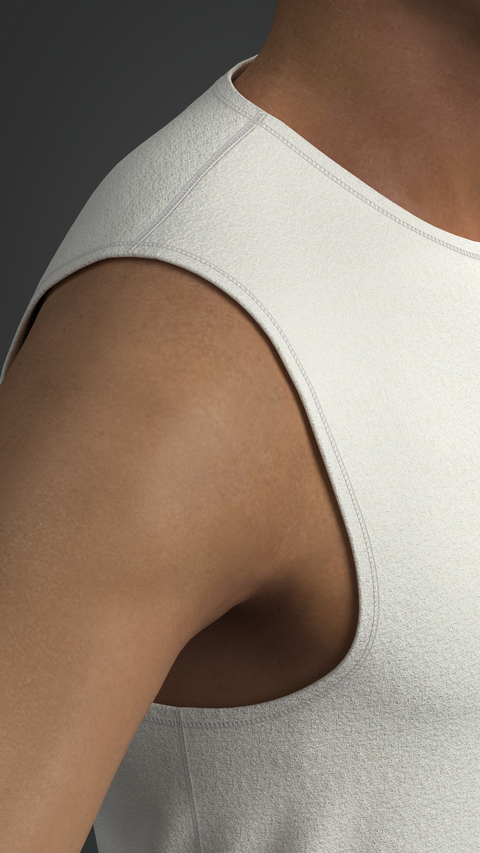 SEWING PATTERN M001: MEN'S TANK TOP BASE LAYER